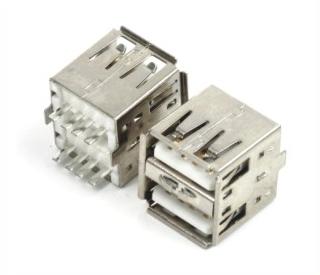 USB-AF180 ° double-layer solder wire short body double bounce