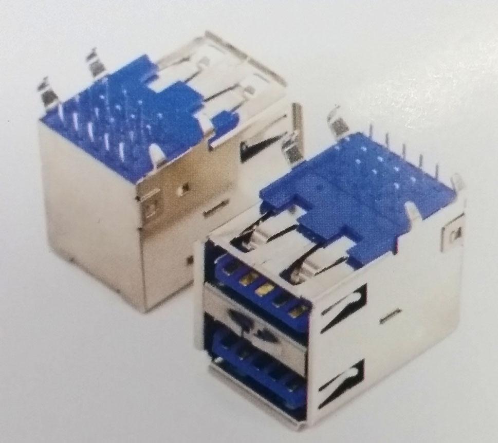 USB-AF3.090 º double-layer plug board